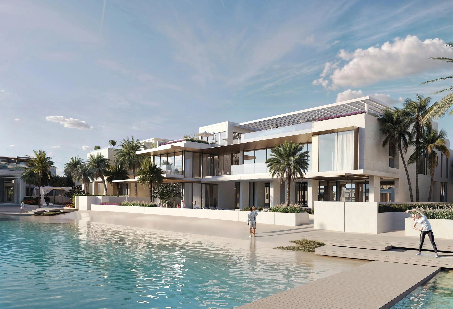 阿联酋迪拜的带家具别墅