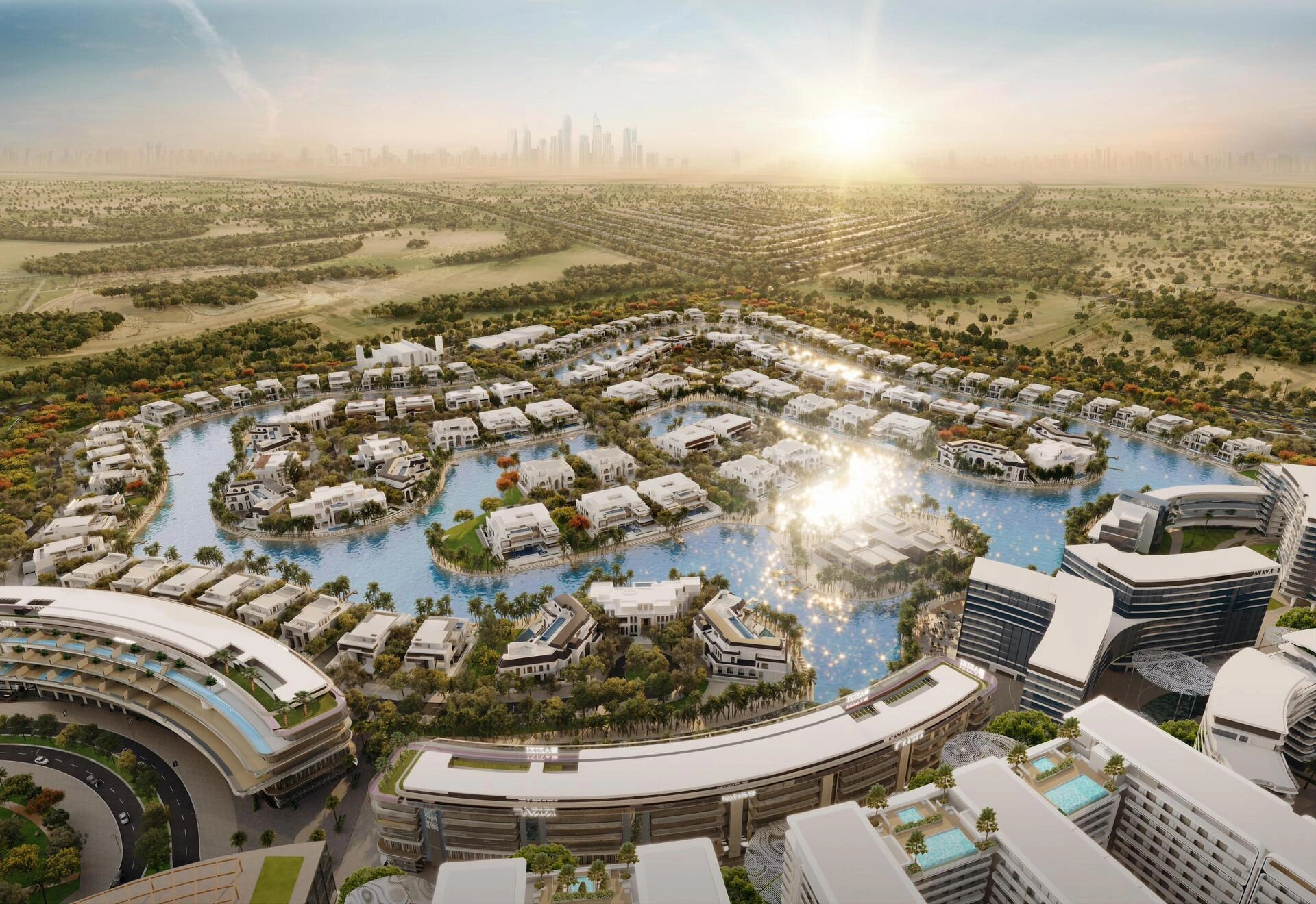 阿联酋迪拜的带家具别墅