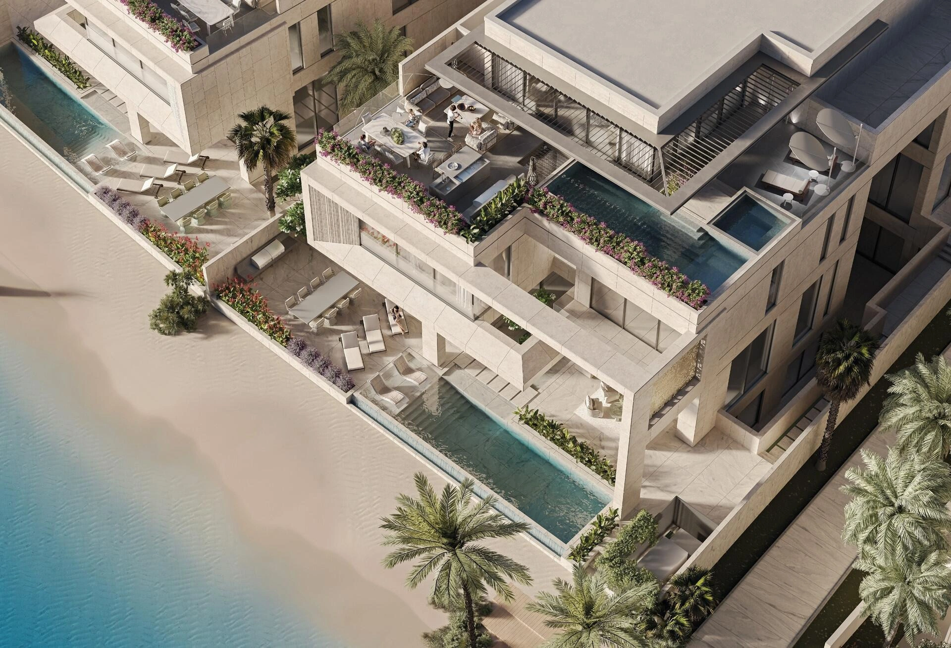 阿联酋迪拜的带家具别墅