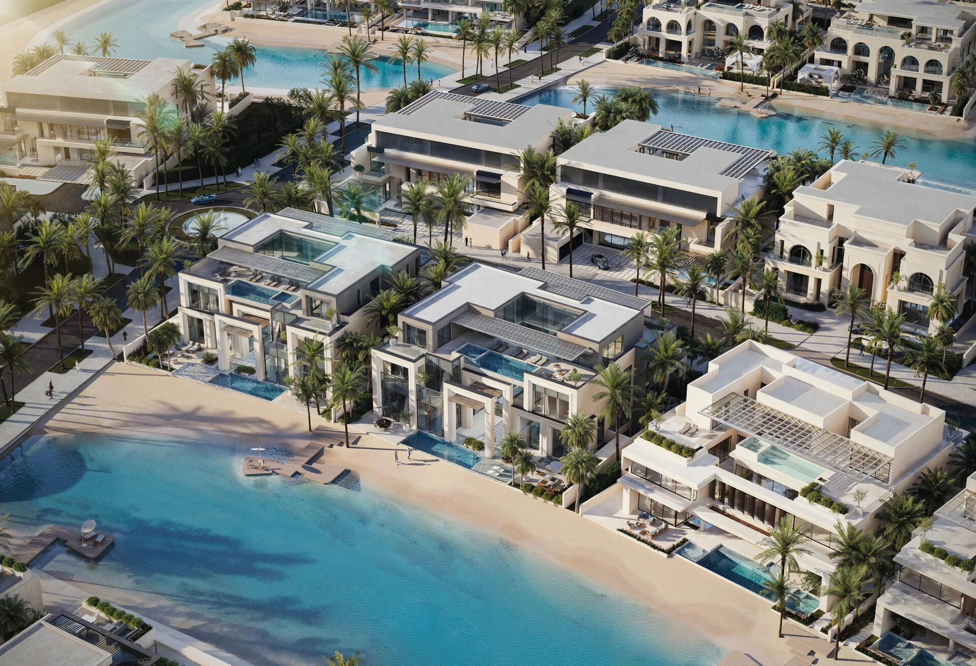 阿联酋迪拜的带家具别墅