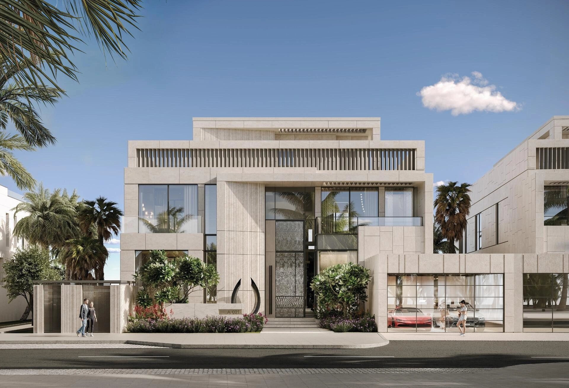 阿联酋迪拜的带家具别墅