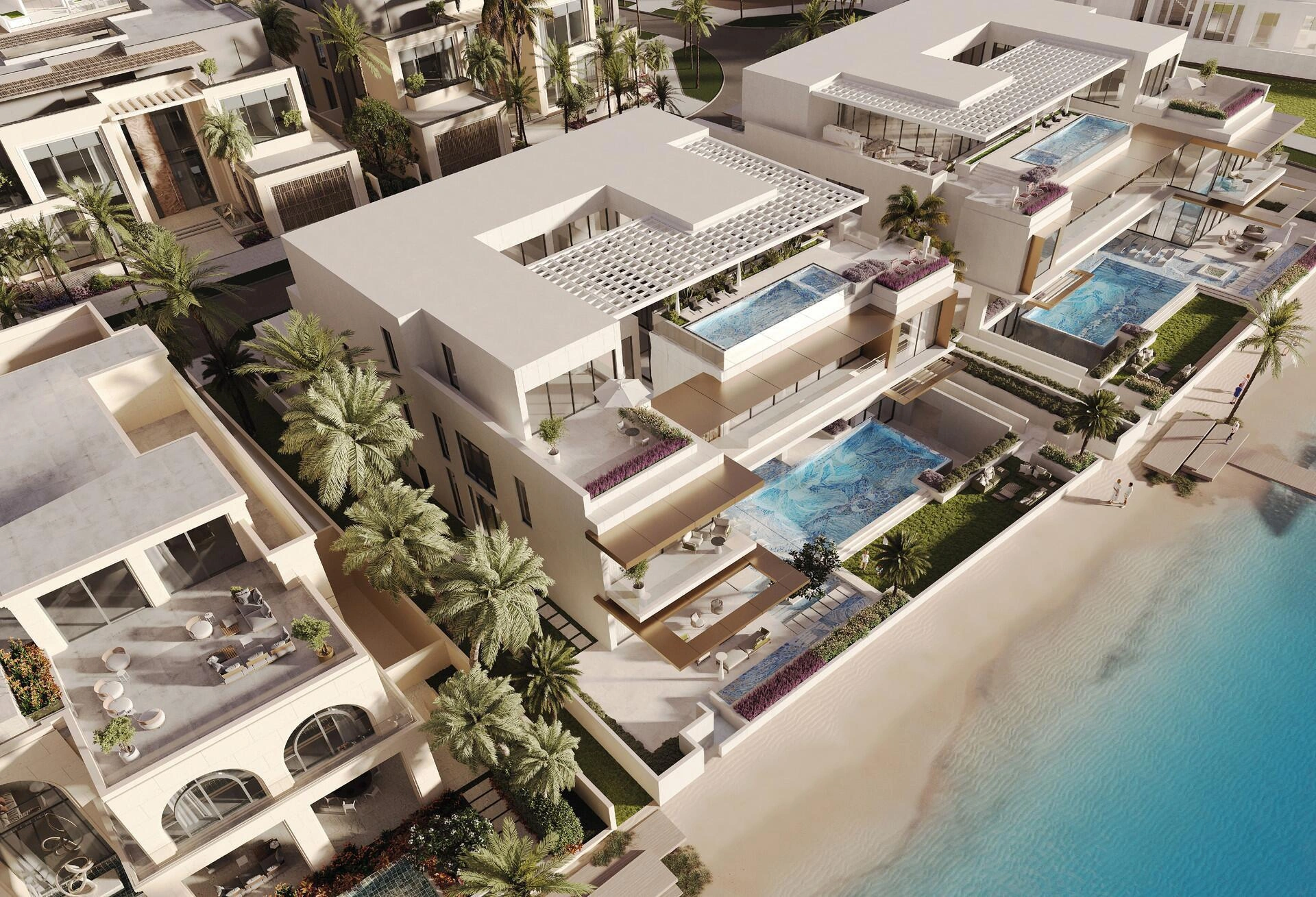 阿联酋迪拜的带家具别墅