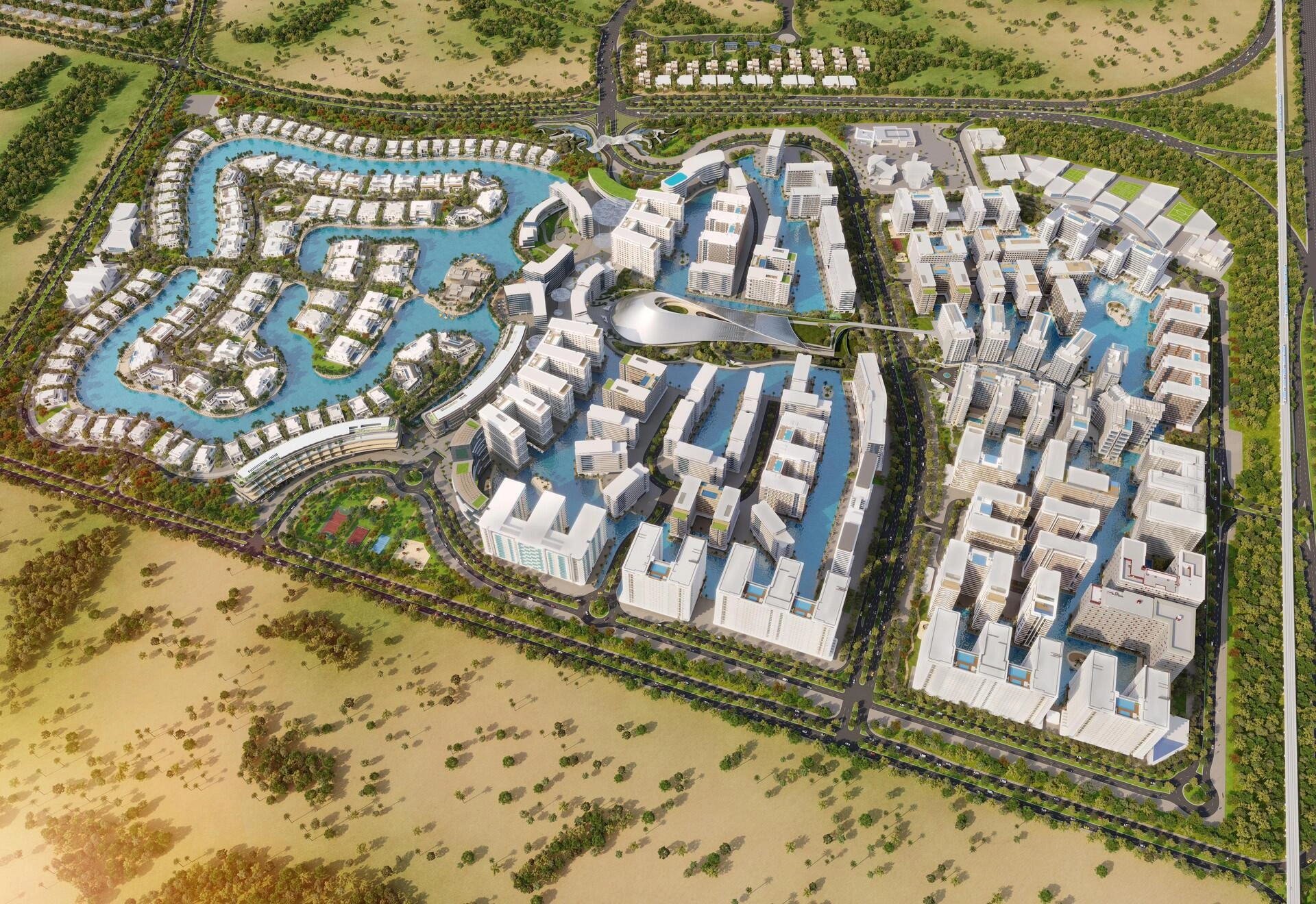 阿联酋迪拜的带家具别墅