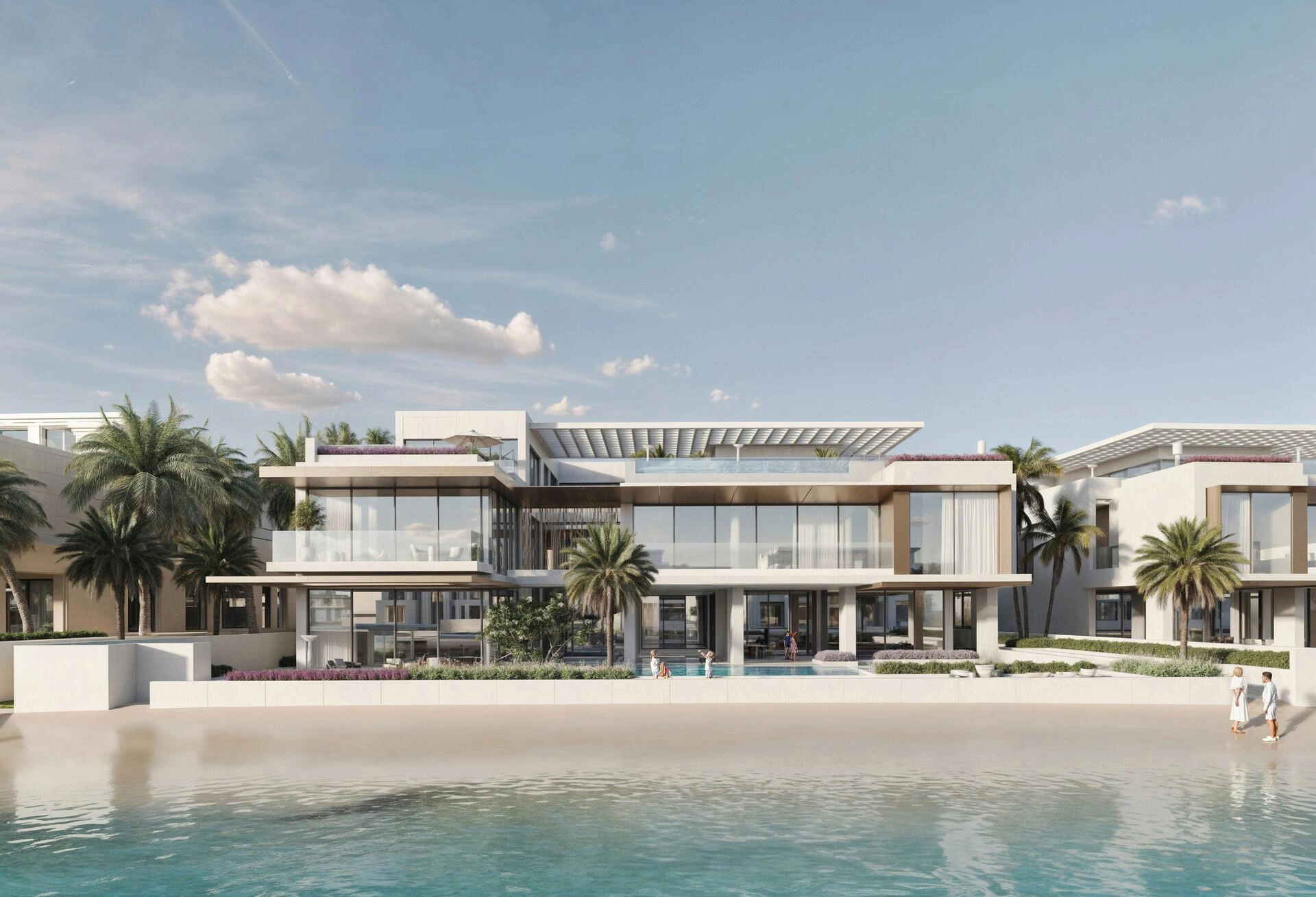 阿联酋迪拜的带家具别墅