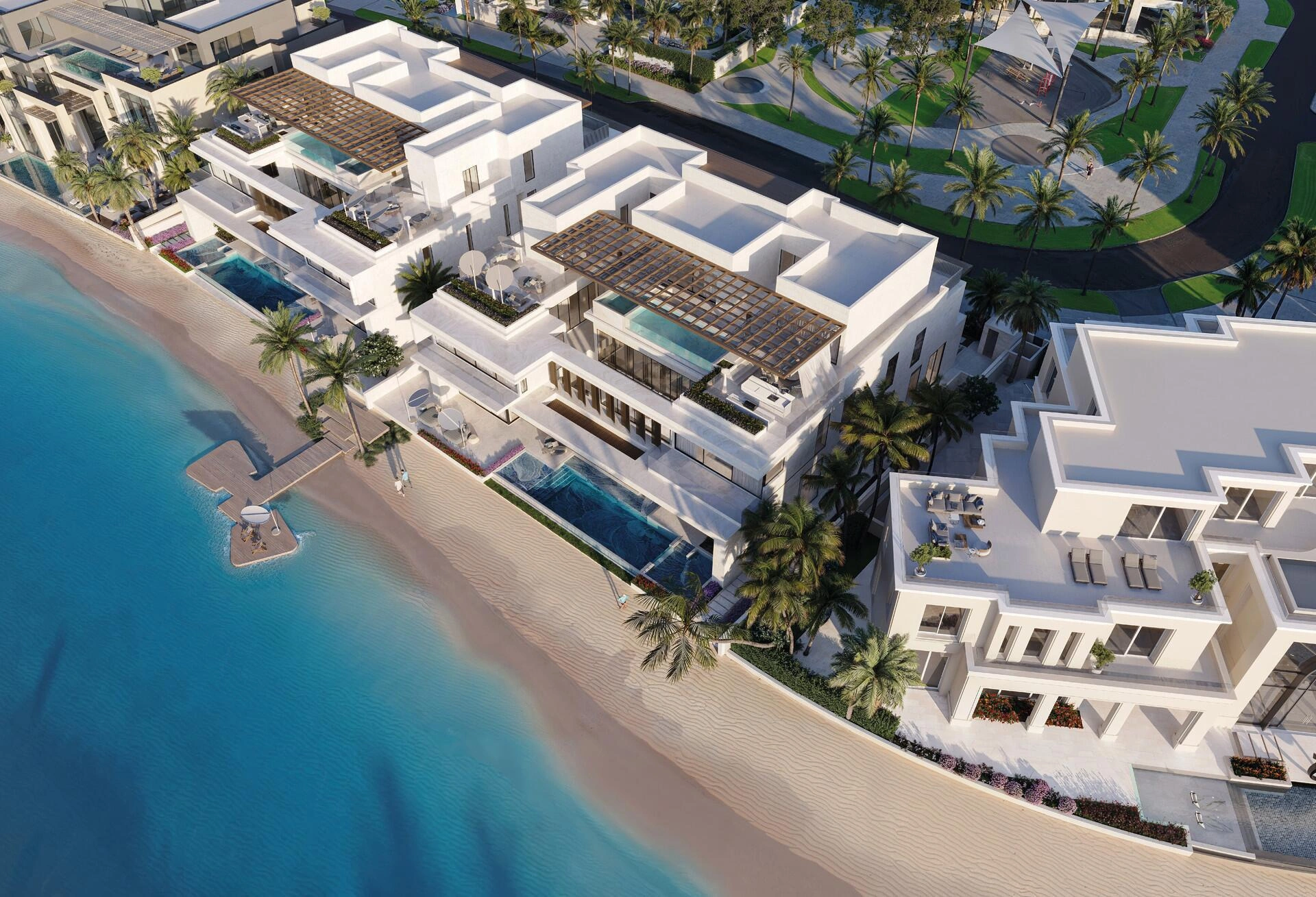 阿联酋迪拜的带家具别墅