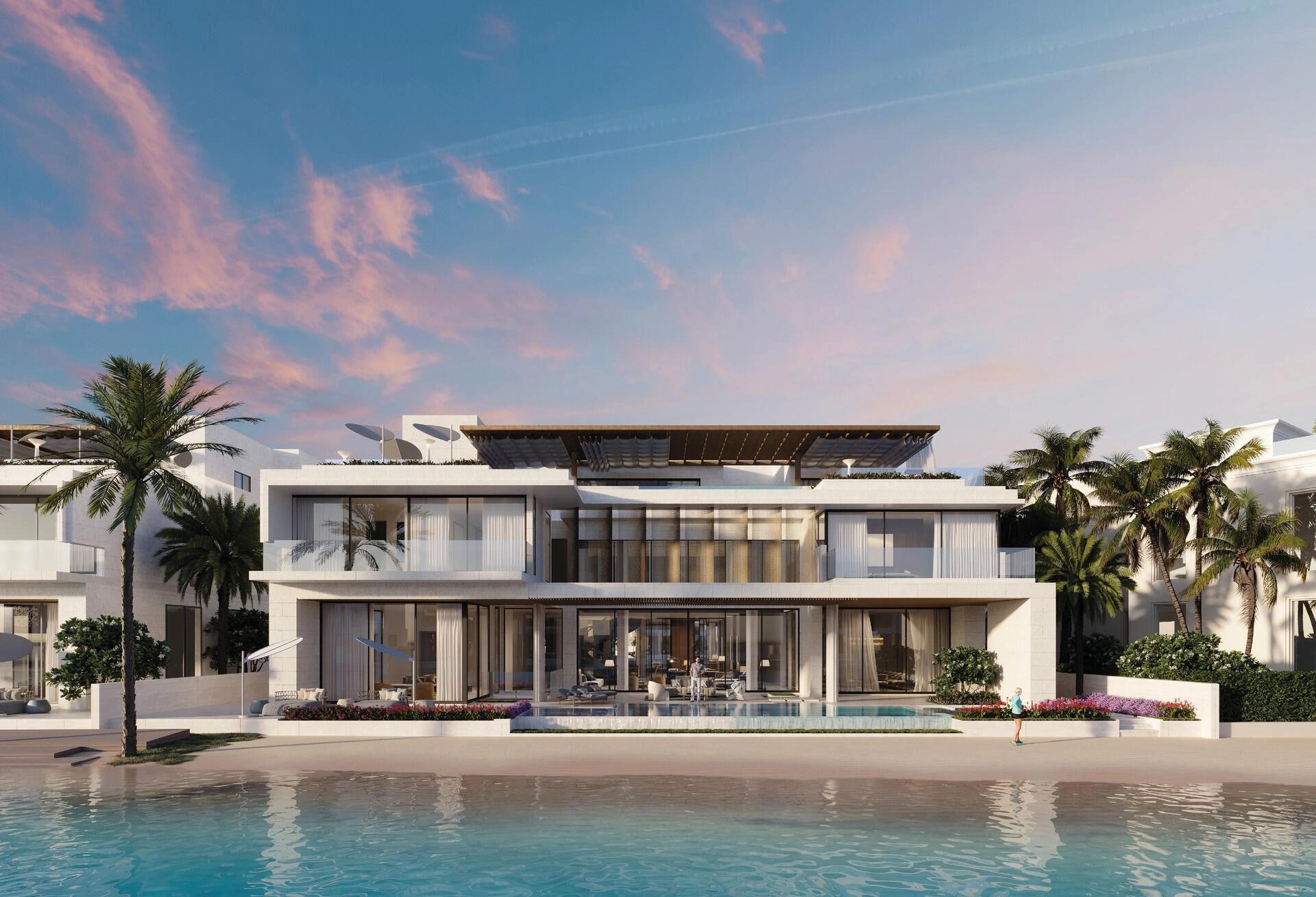 阿联酋迪拜的带家具别墅