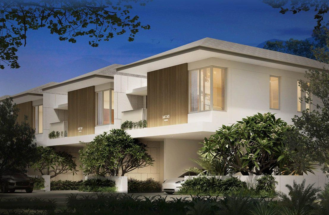 Villas in a modern residential complex in Phuket, Thailand