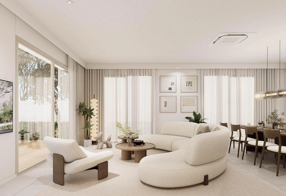 Villas in a modern residential complex in Phuket, Thailand