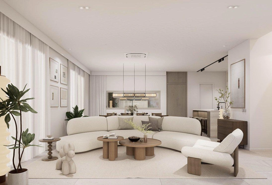 Villas in a modern residential complex in Phuket, Thailand