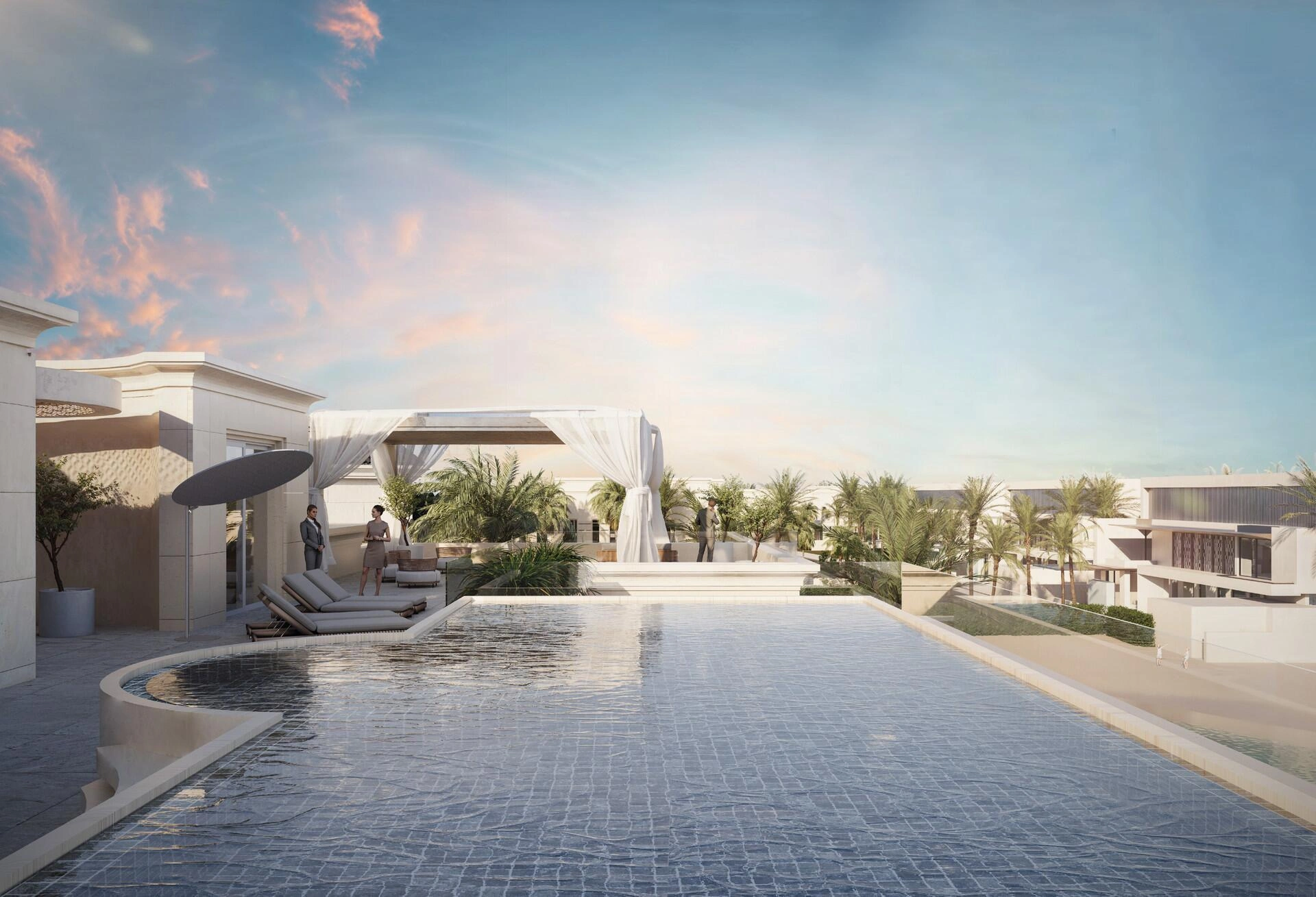 阿联酋迪拜的带家具别墅