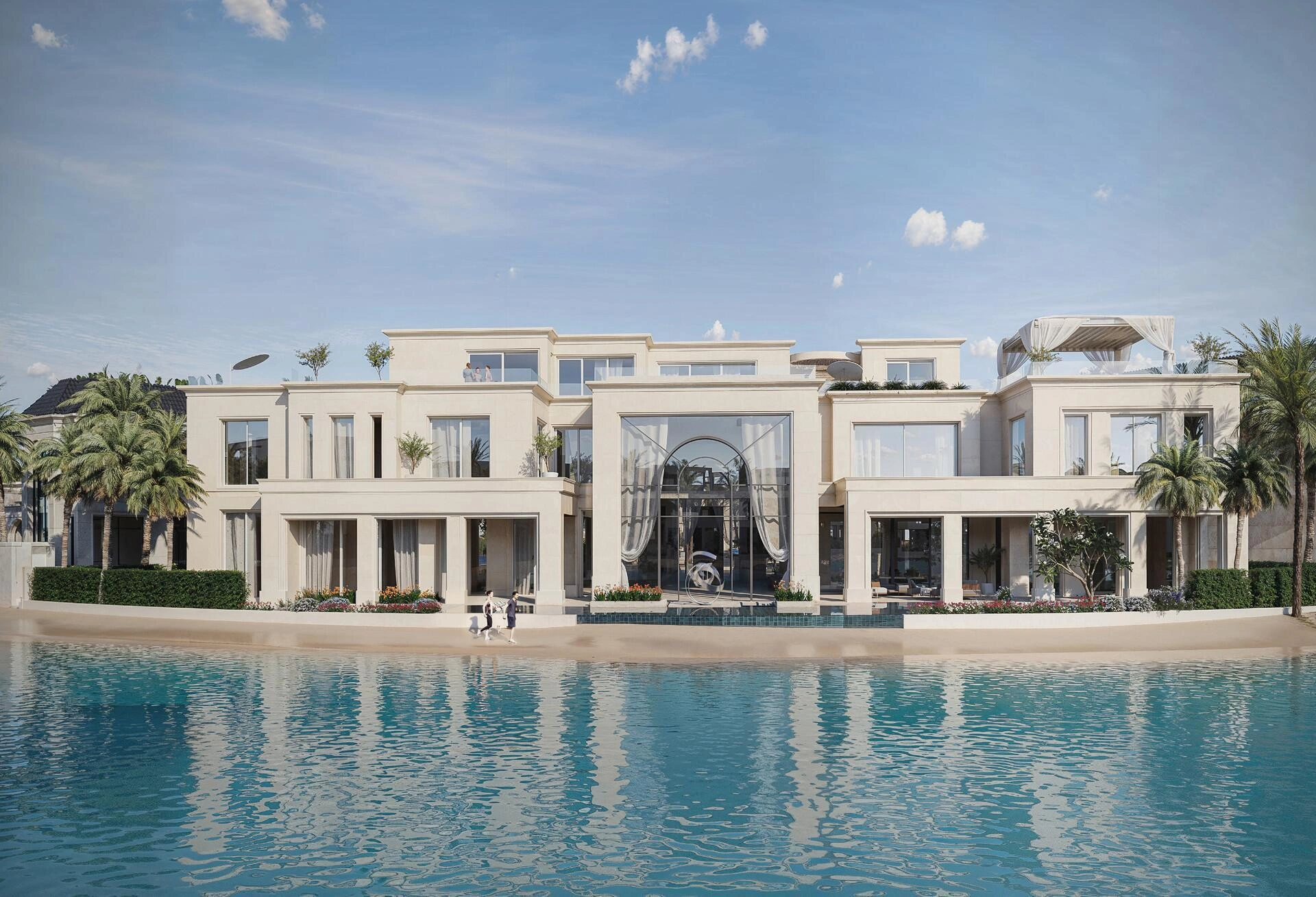 阿联酋迪拜的带家具别墅