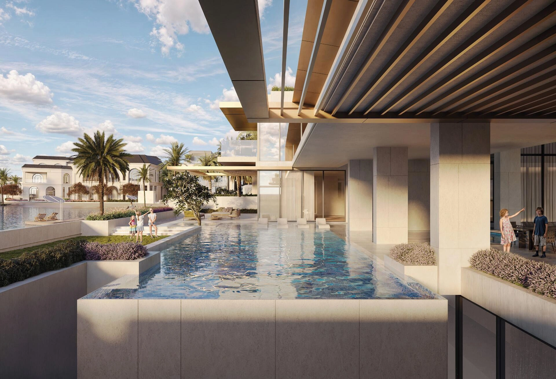 阿联酋迪拜的带家具别墅