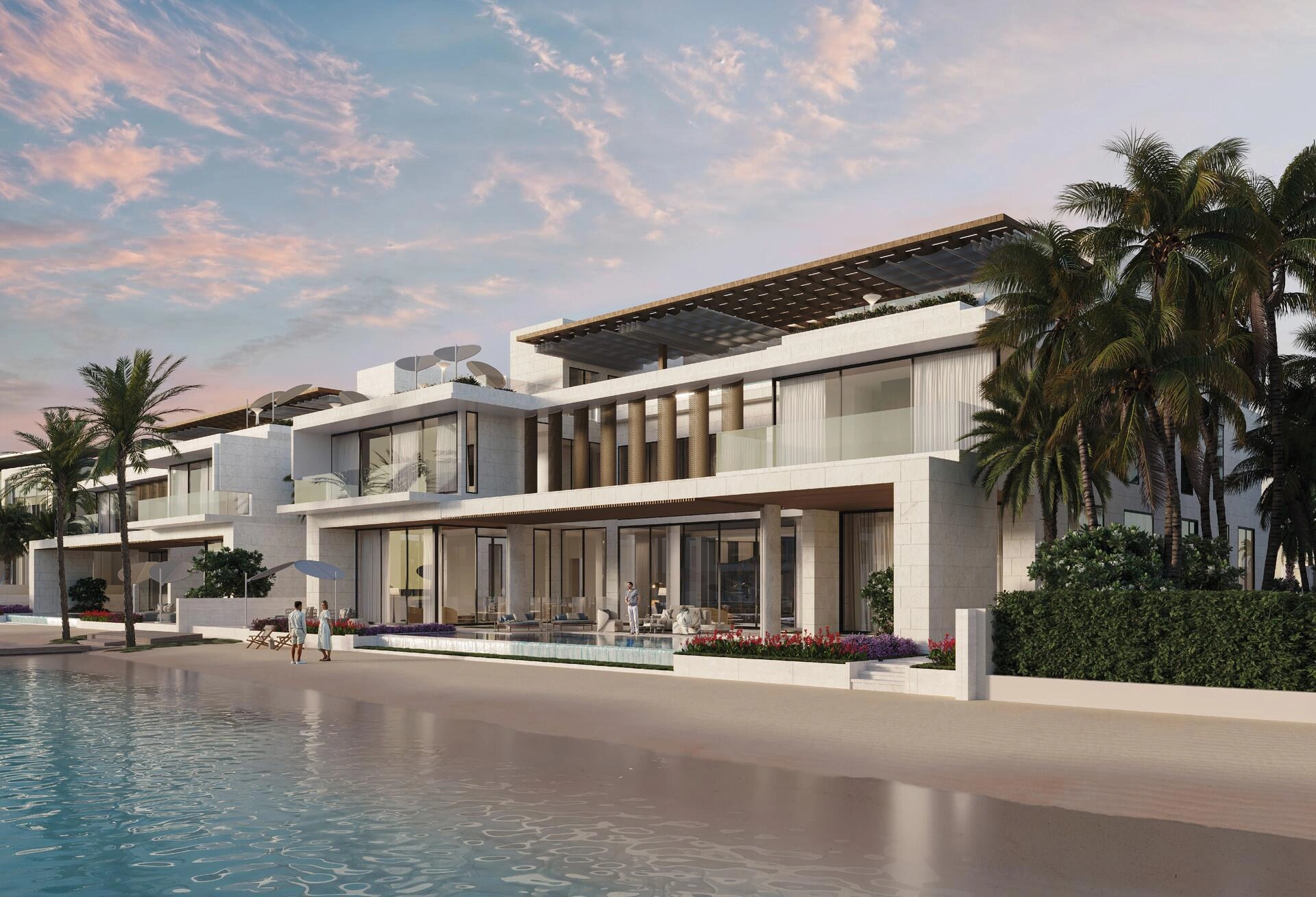 阿联酋迪拜的带家具别墅