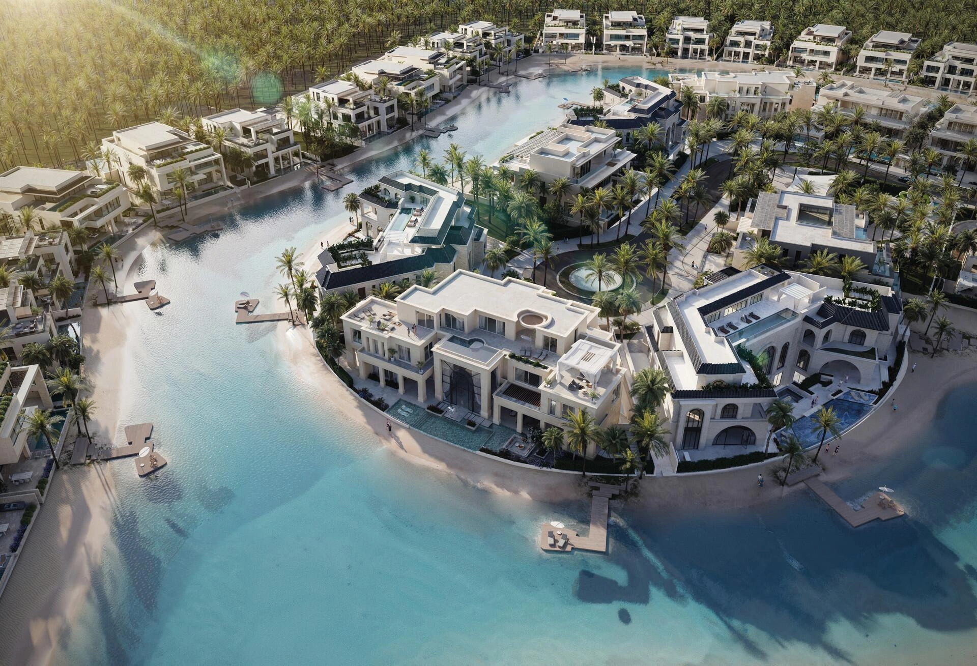 阿联酋迪拜的带家具别墅