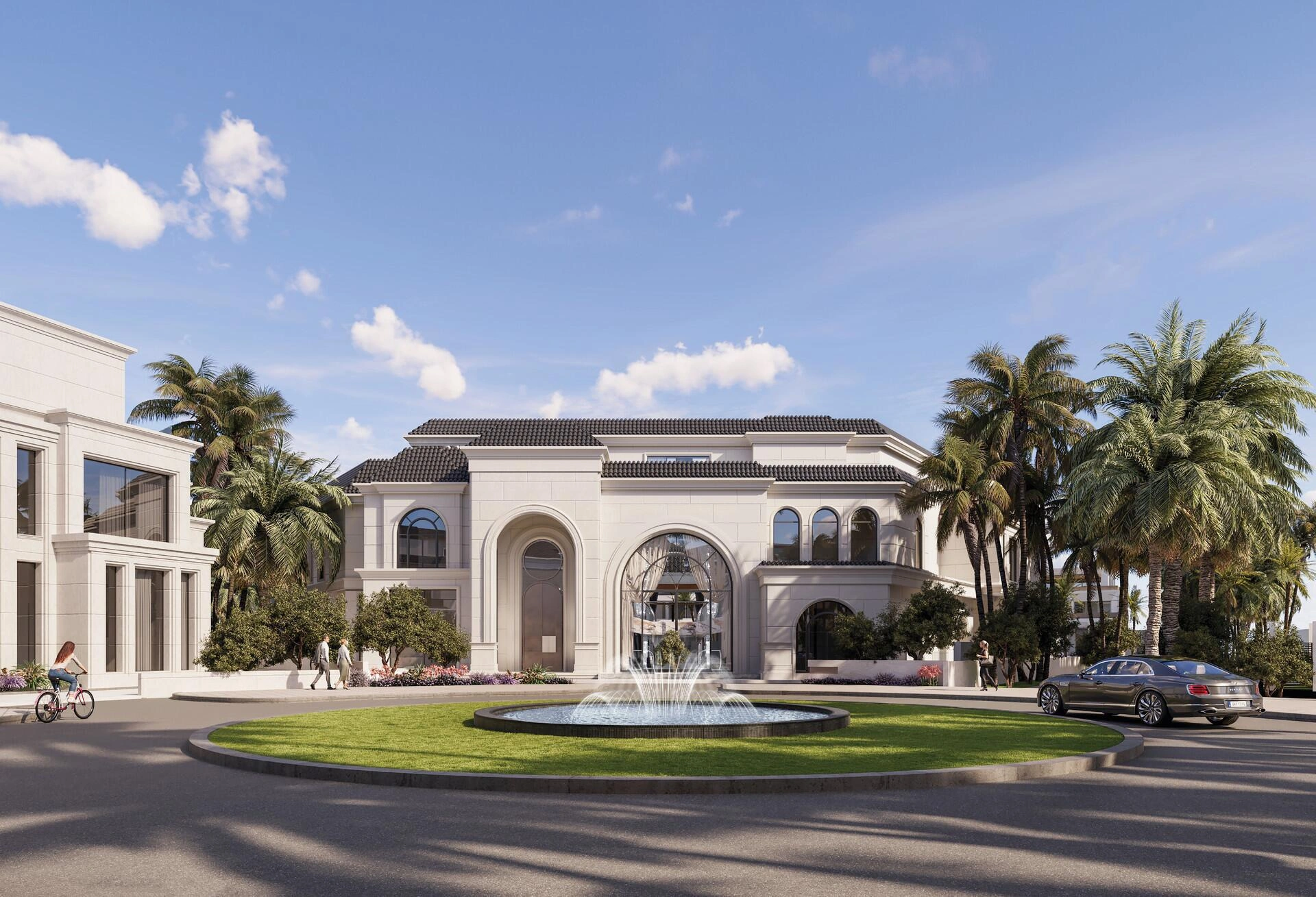 阿联酋迪拜的带家具别墅