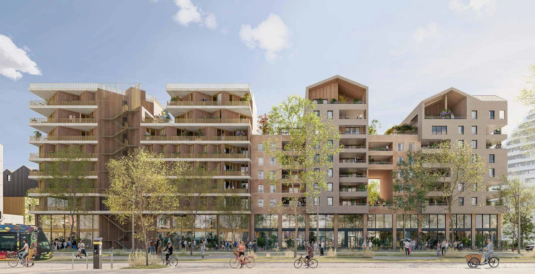 شقق في مجمع سكني عصري في مونبلييه، فرنسا