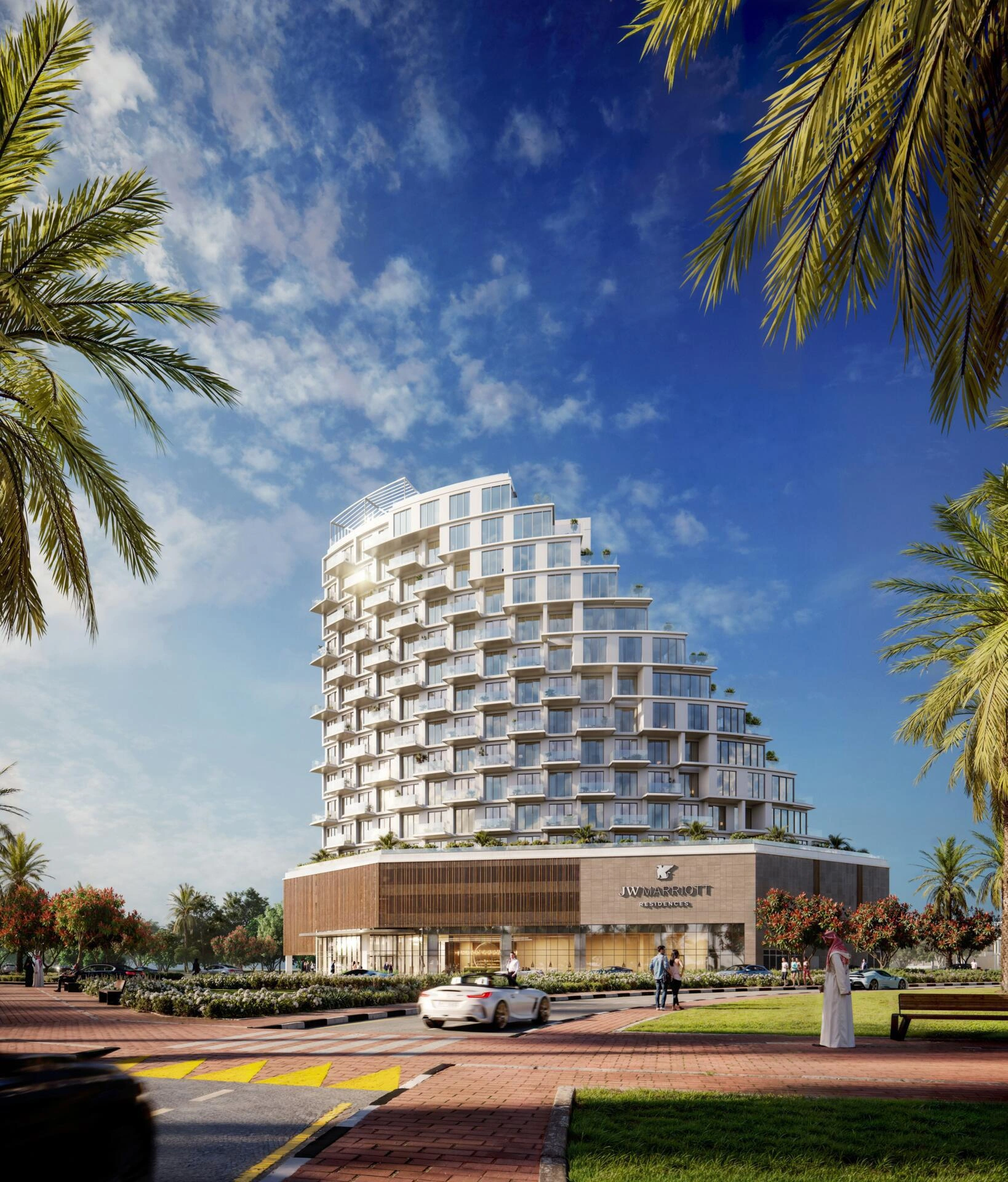 位于阿联酋迪拜的住宅小区公寓