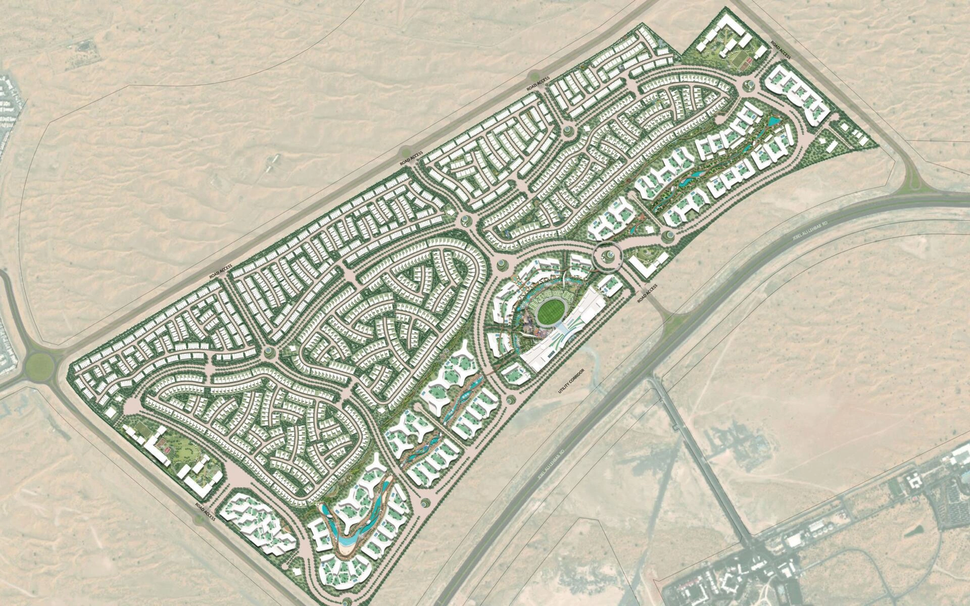 迪拜(阿拉伯联合酋长国)高端联排别墅