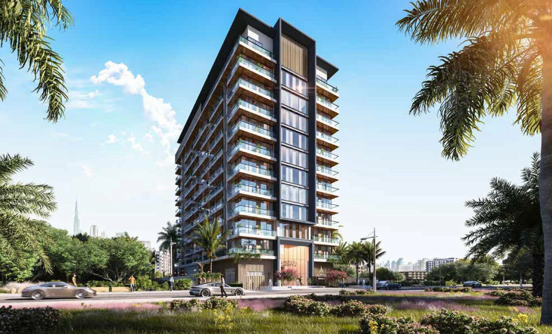 位于迪拜(阿拉伯联合酋长国)住宅综合体内的公寓