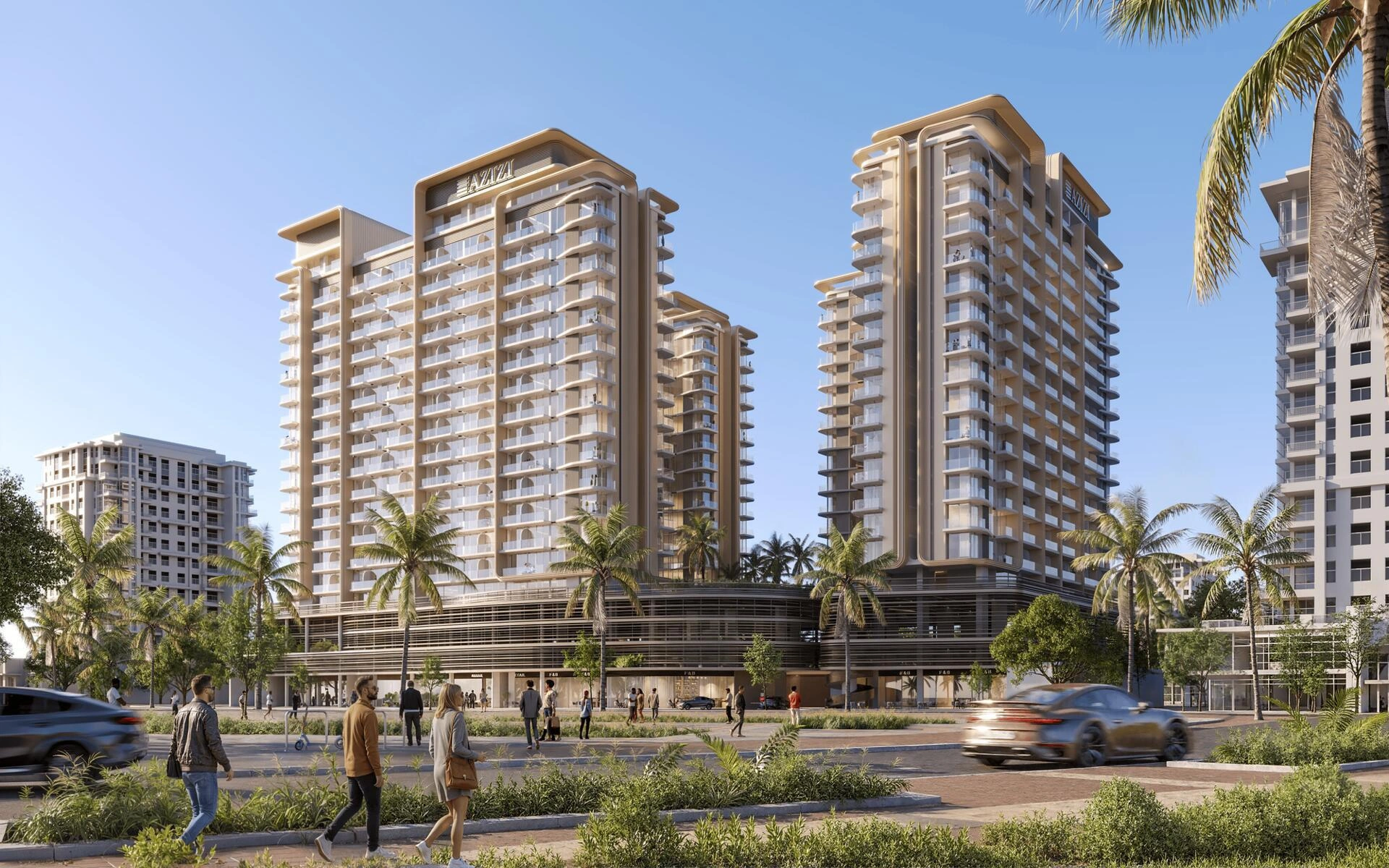 位于迪拜(阿拉伯联合酋长国)的度假式公寓,提供分期付款计划