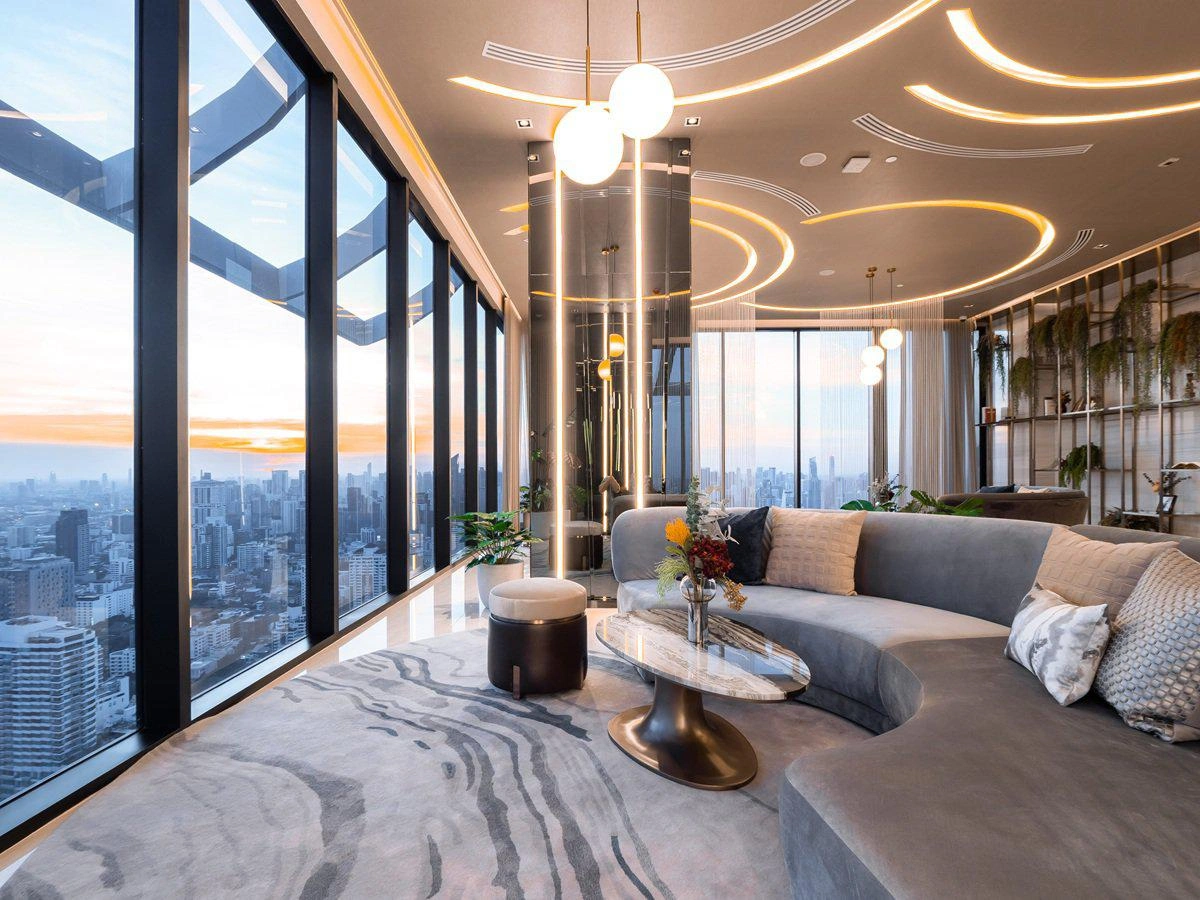 泰国曼谷住宅综合体内的公寓