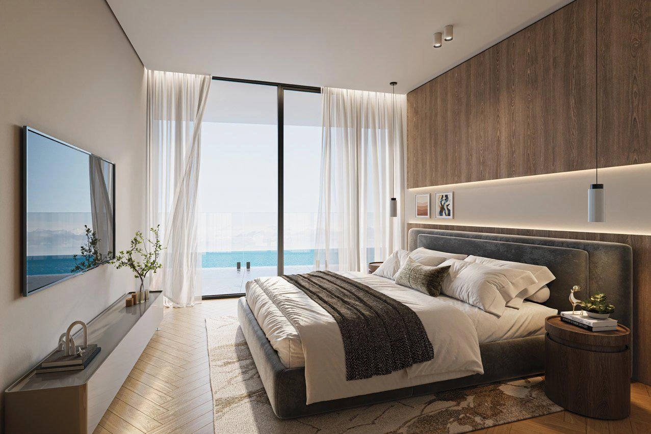 阿联酋拉斯海玛现代住宅综合体内的公寓