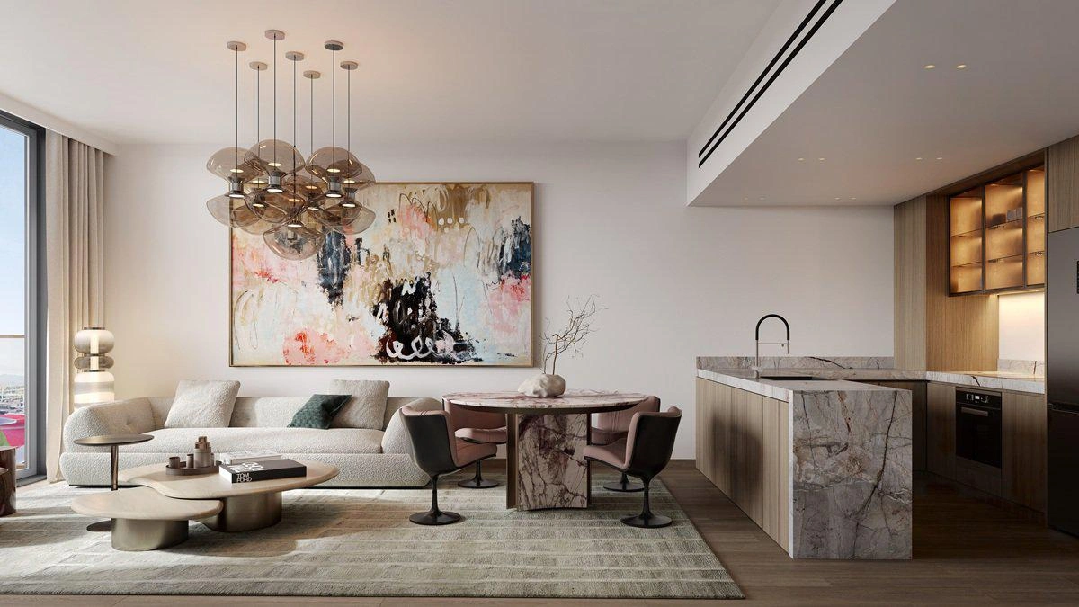 Project in a waterfront residential complex in Abu Dhabi, United Arab Emirates