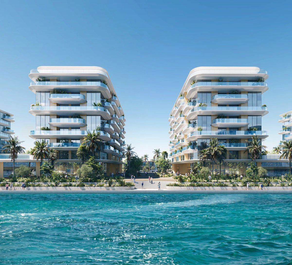 Project in a waterfront residential complex in Abu Dhabi, United Arab Emirates