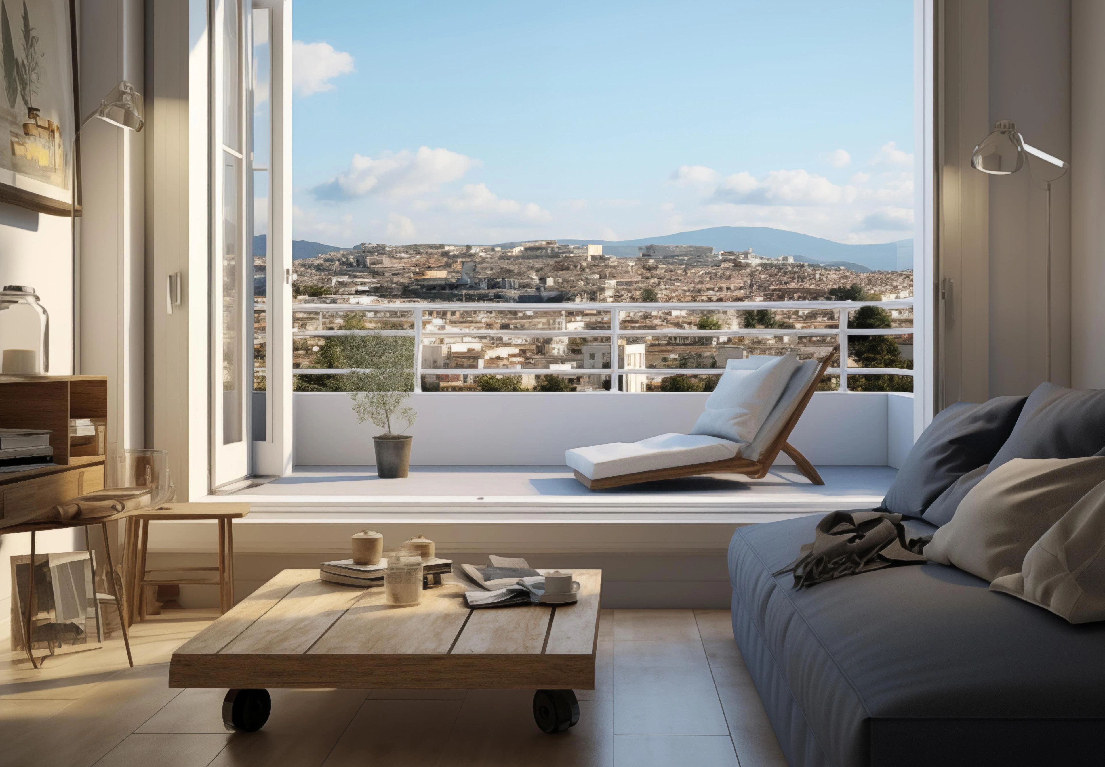 Furnished apartments with guaranteed income in Attica, Greece