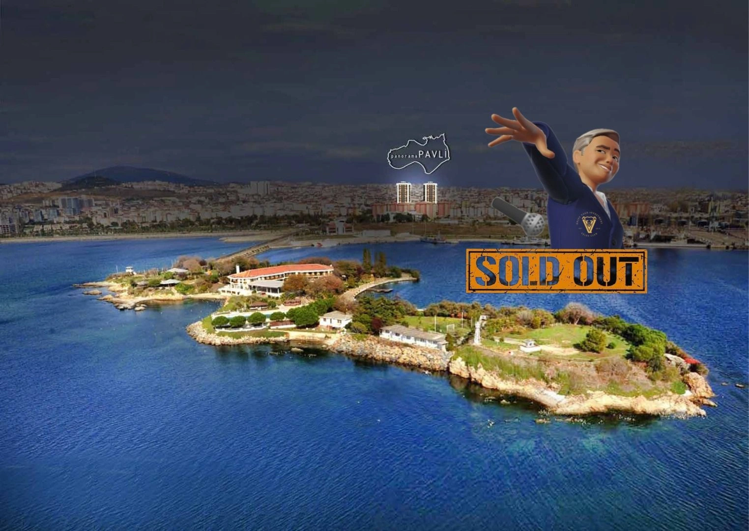 Novo complexo residencial de alto padrão na área de Pendik em Istambul