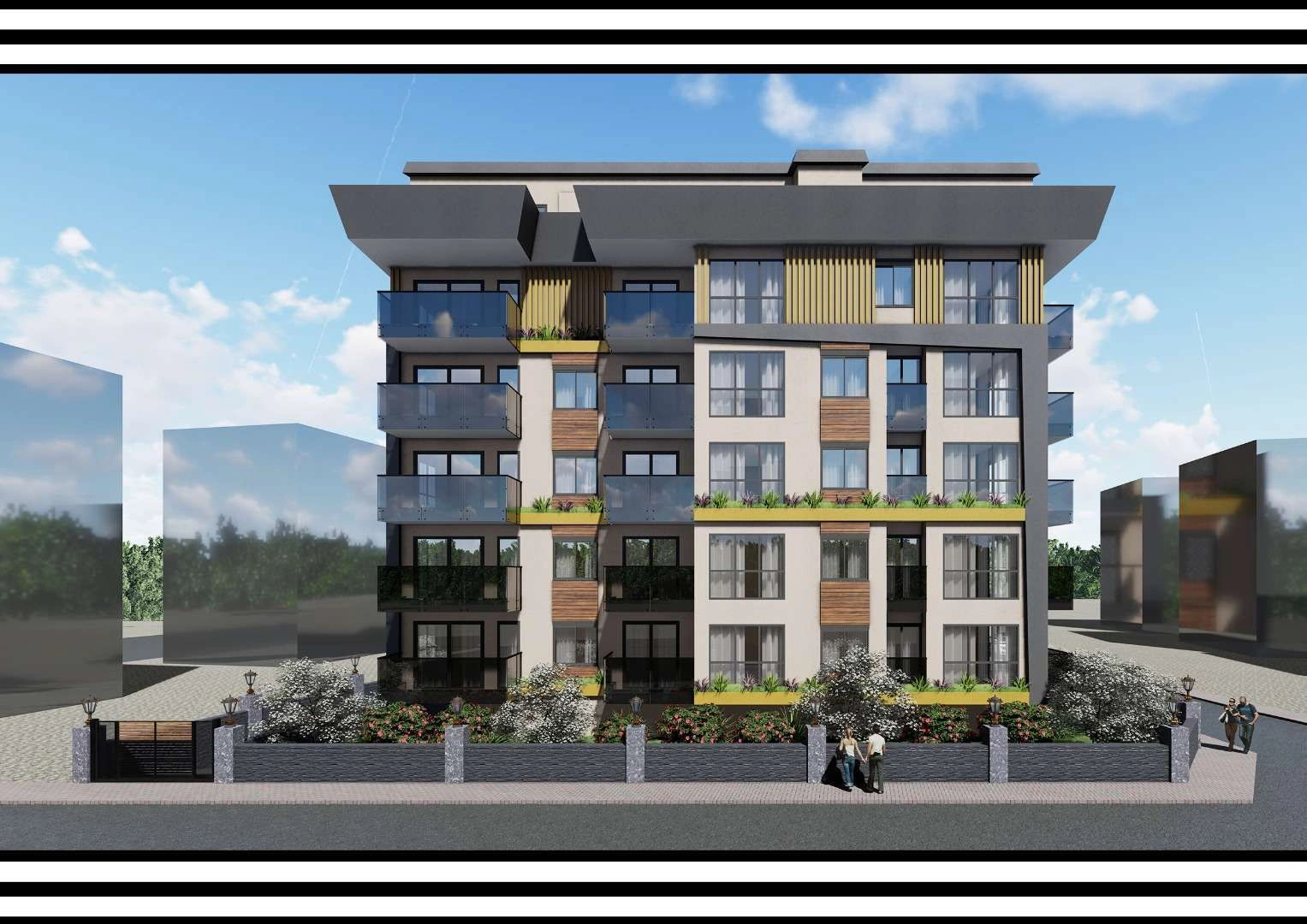 Private business class complex Alanya city of Turkey