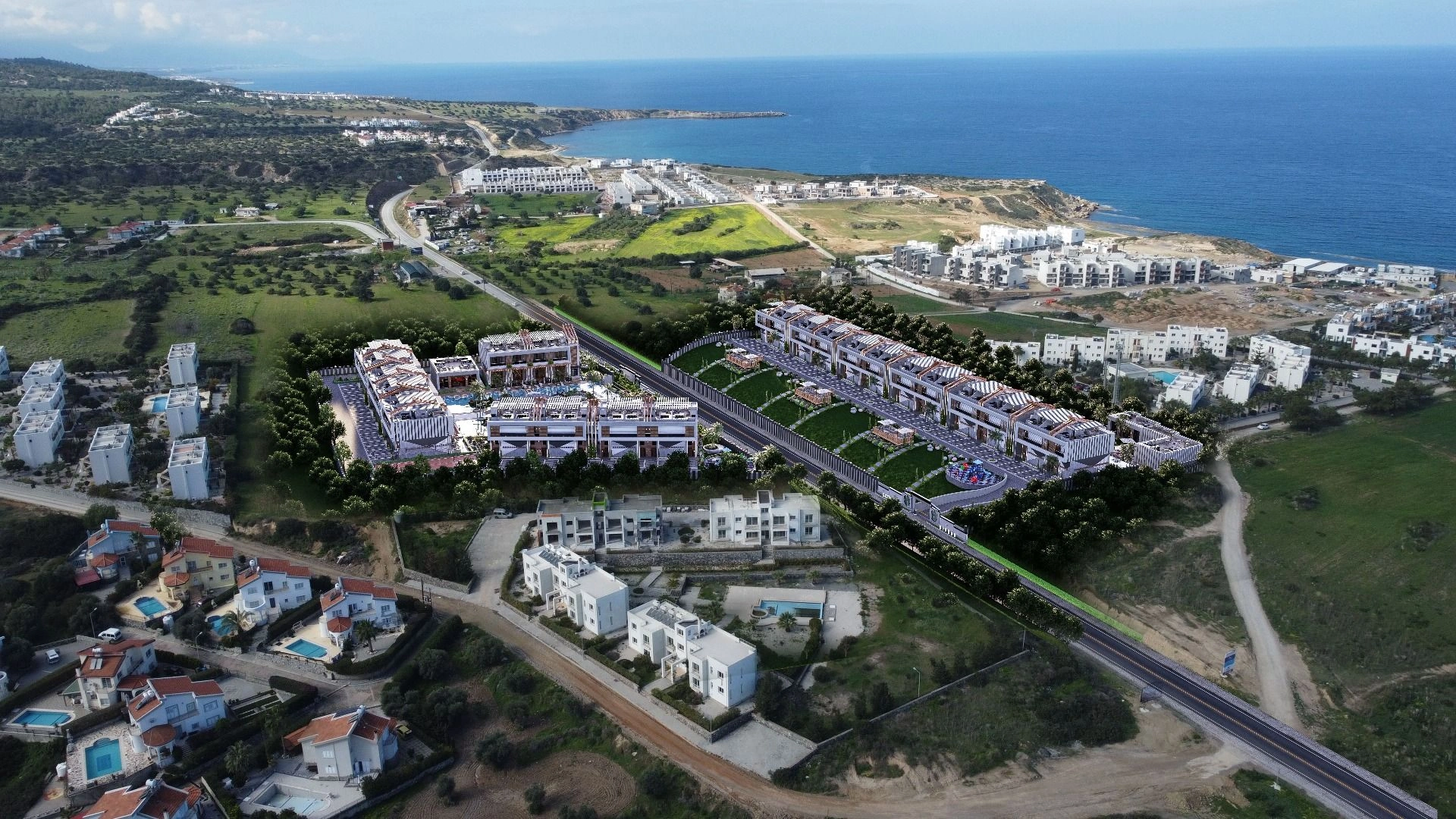 Complex of 86 apartments in Esentepe area, Northern Cyprus