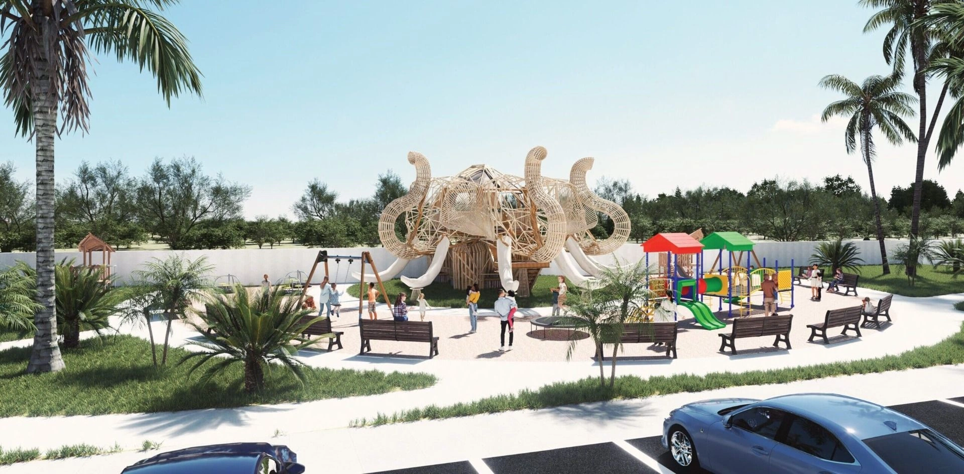 Muazzam otel tipi konut kompleksi