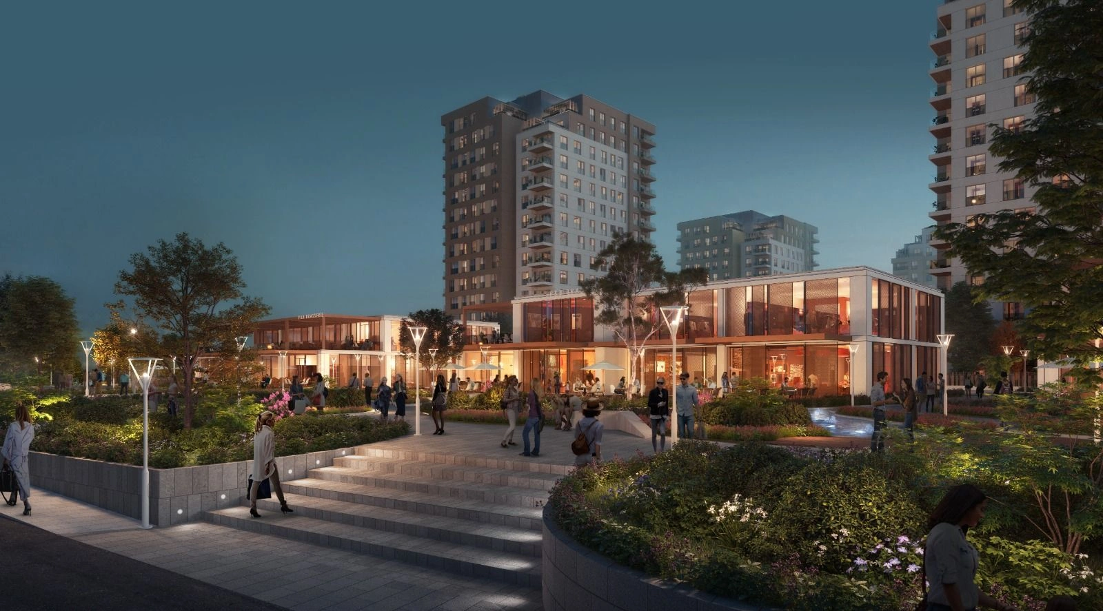 مجتمع مسکونی با معماری لوکس