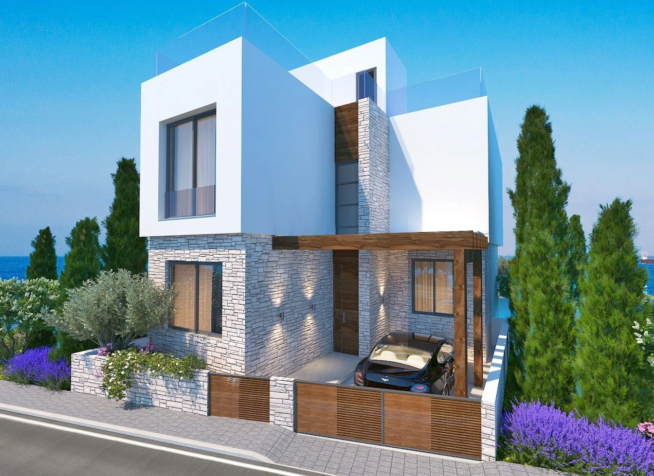 Complex of luxury villas on the first coastline in Paphos
