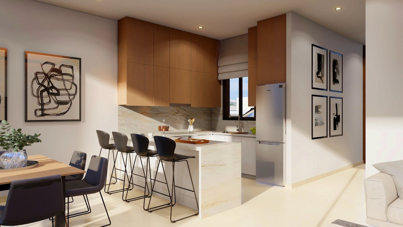 Complex of luxury villas on the first coastline in Paphos