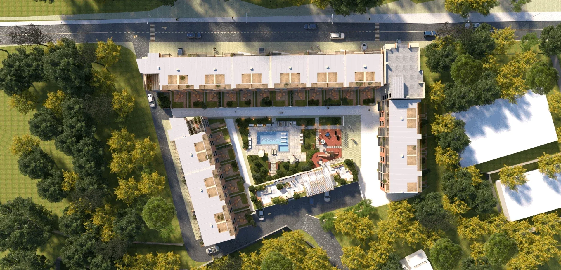 مجتمع مسکونی لوکس در یک مکان بکر