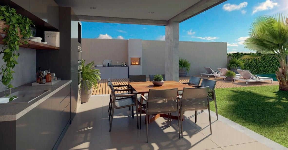 Complex of apartments near Oeiras Park, Portugal