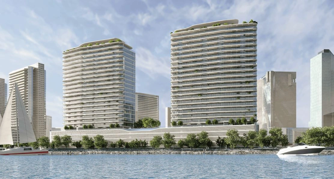 Luxurious project on the north-eastern coast of Abu Dhabi