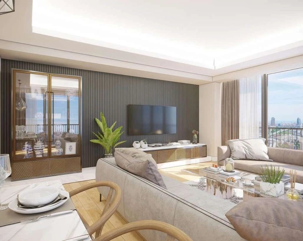 Elite residential complex in Atasehir area of Istanbul