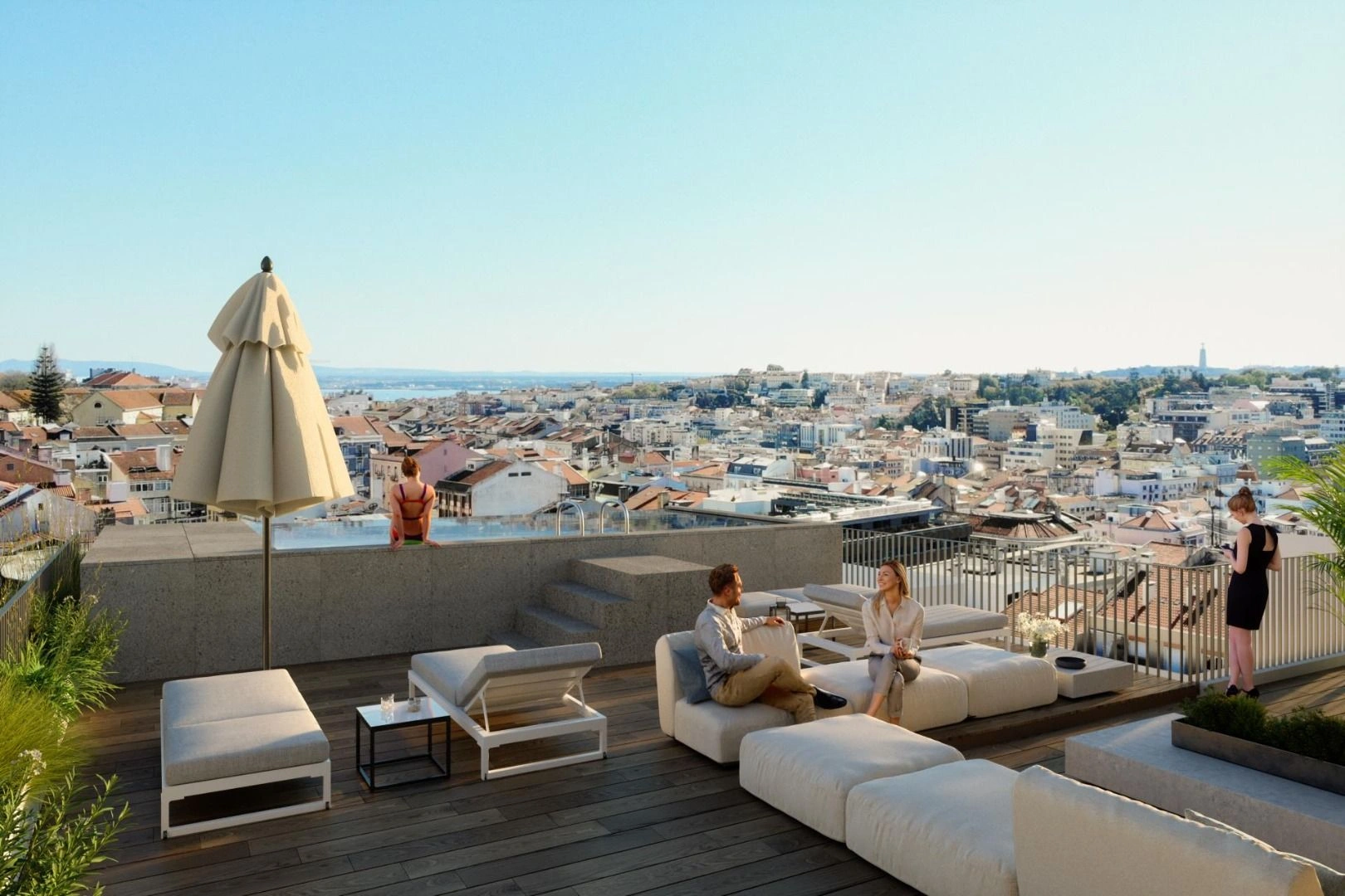 Apartment complex in prestigious area of Lisbon, Portugal
