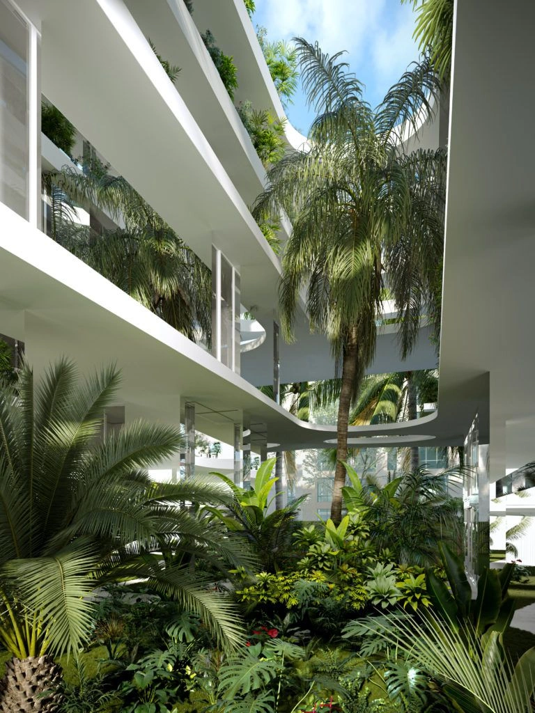 مجمع شقق في أثينا اليونان