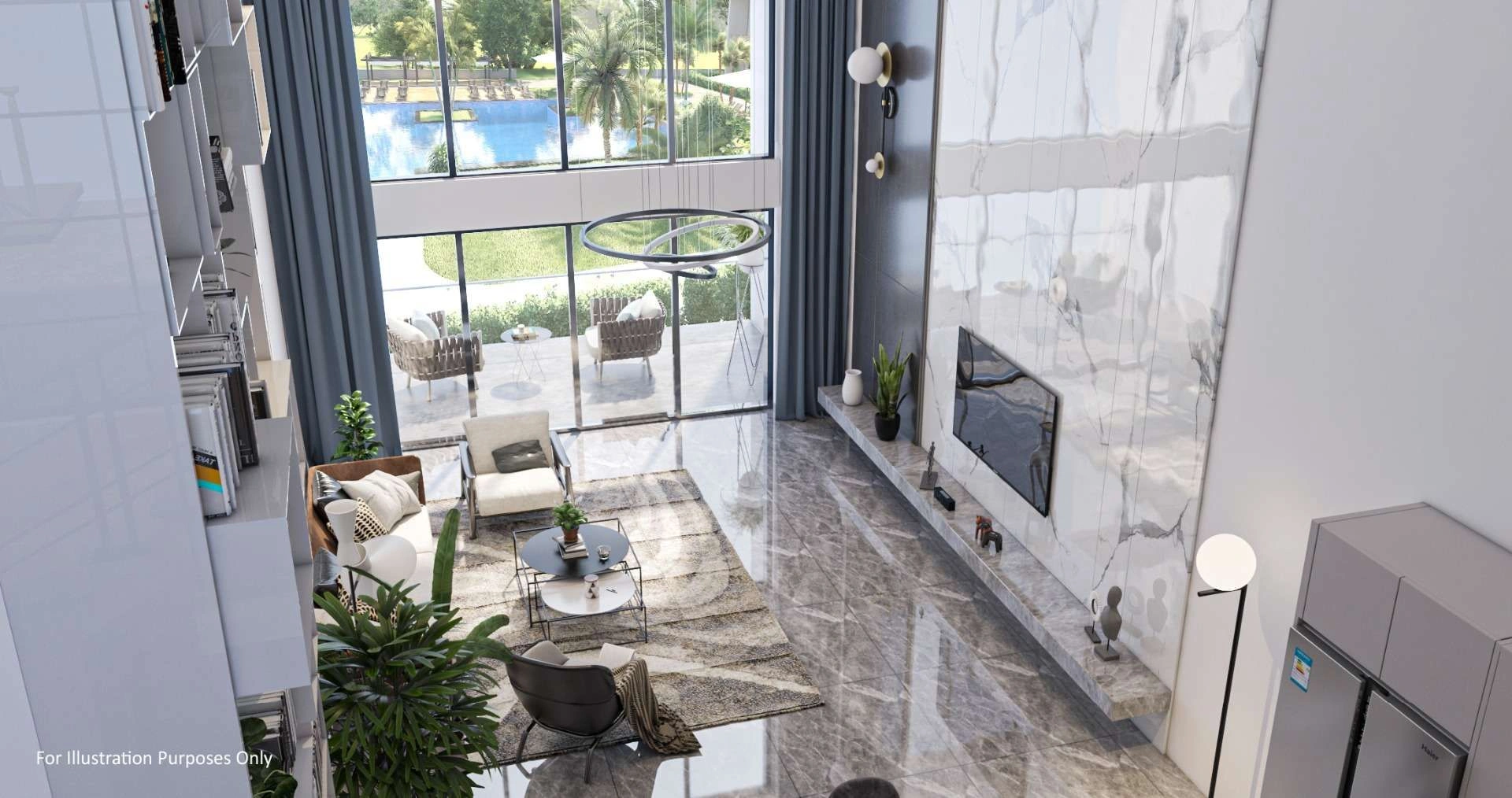 مجتمع آپارتمانی نزدیک لانگ بیچ، قبرس شمالی