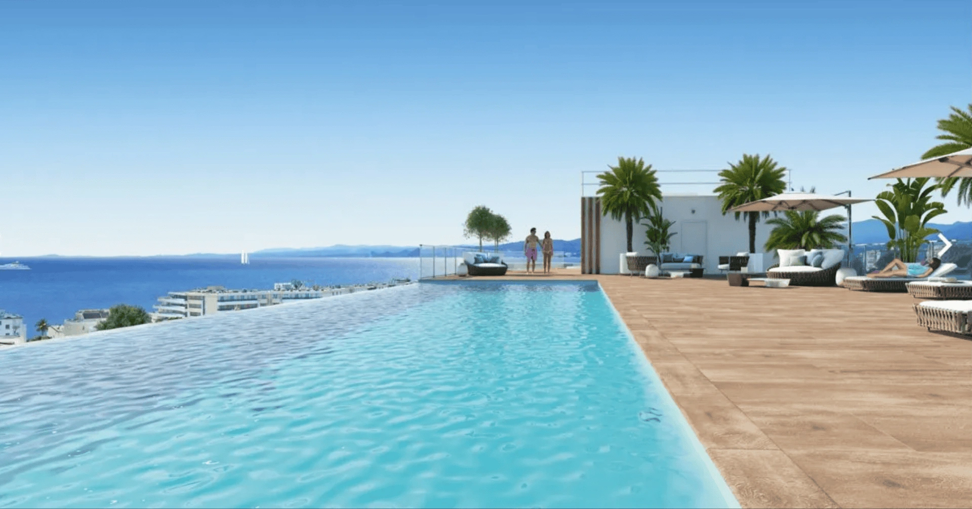 Apartment with sea views 200 meters from Magnan beach