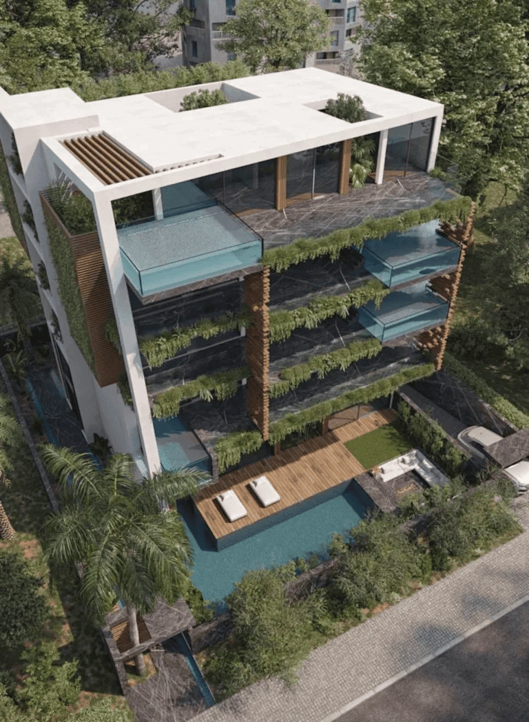 المجمع، يقع في منطقة Voula في اليونان