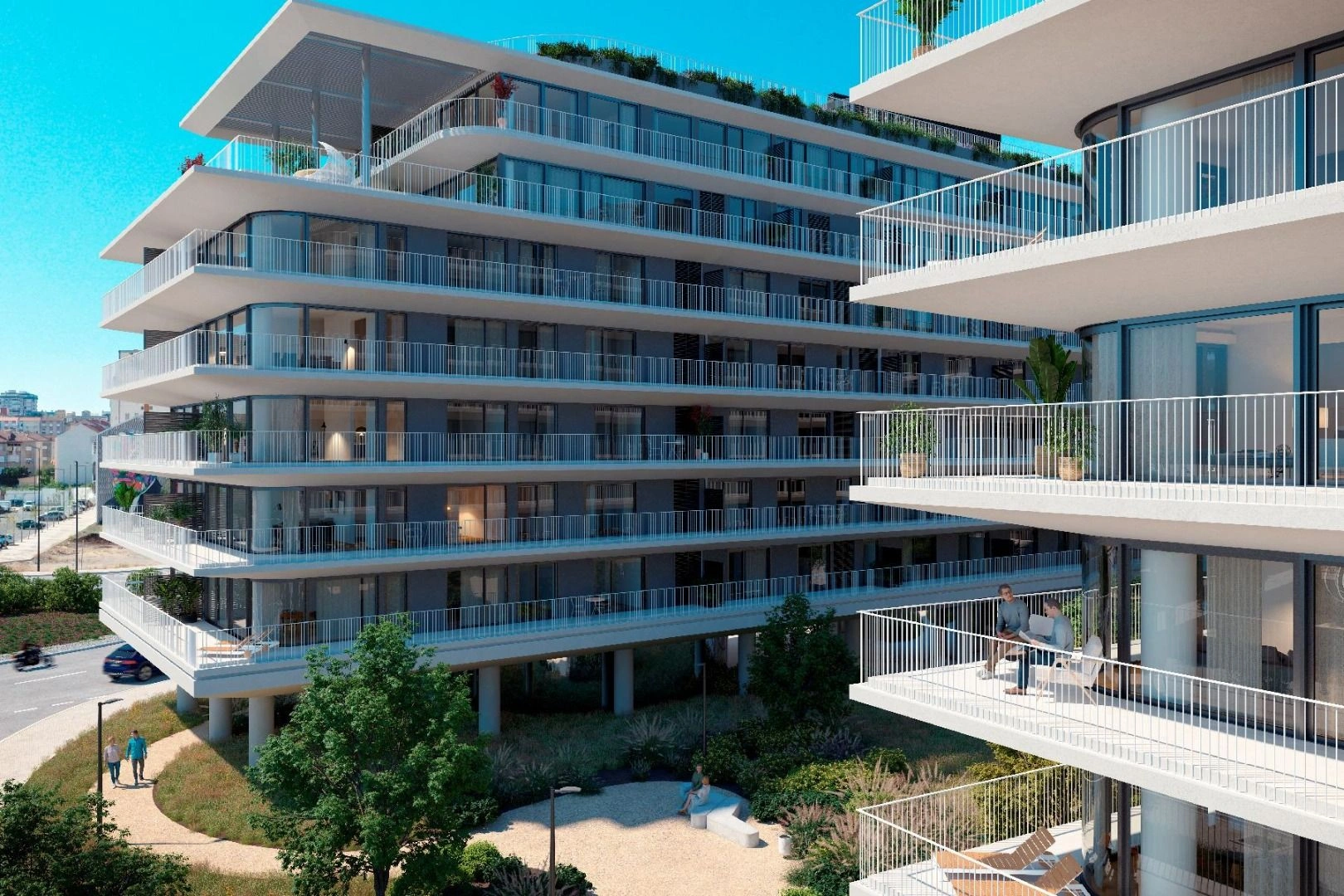 Apartment complex in Barreiro area, Portugal