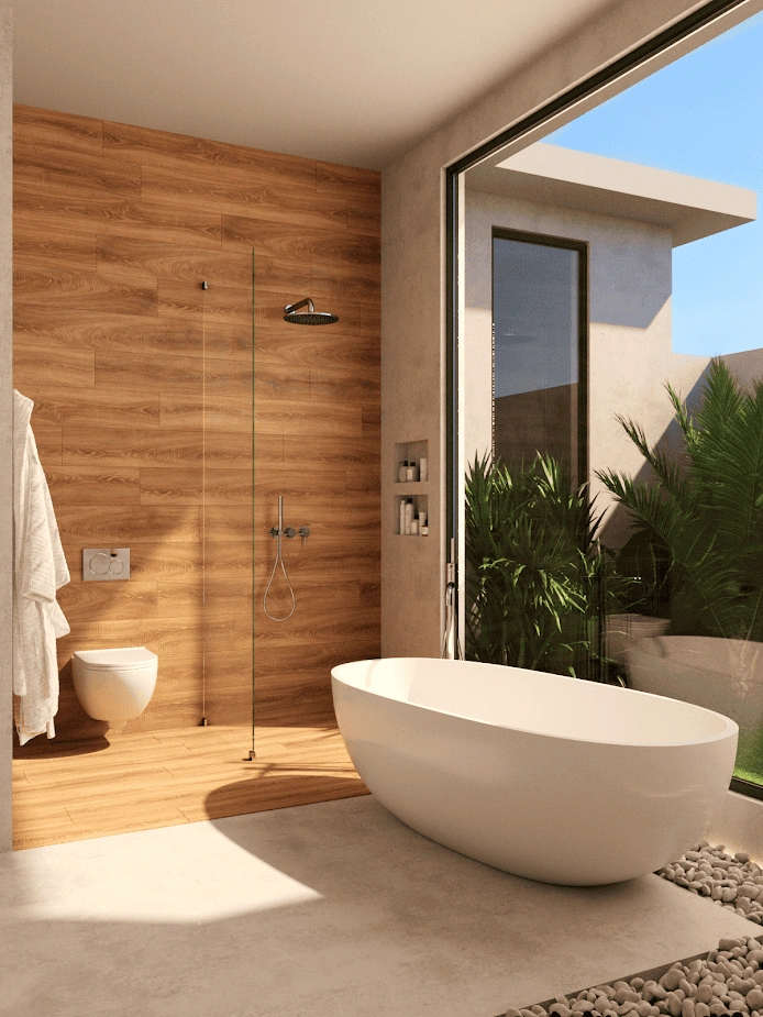 Complex of villas in Ubud - the cultural center of Bali