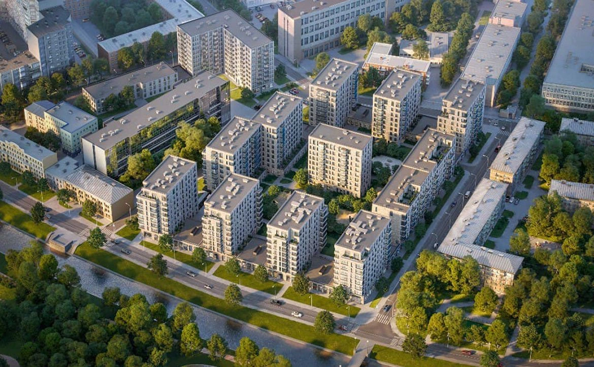 Complex created by a renowned architectural studio
