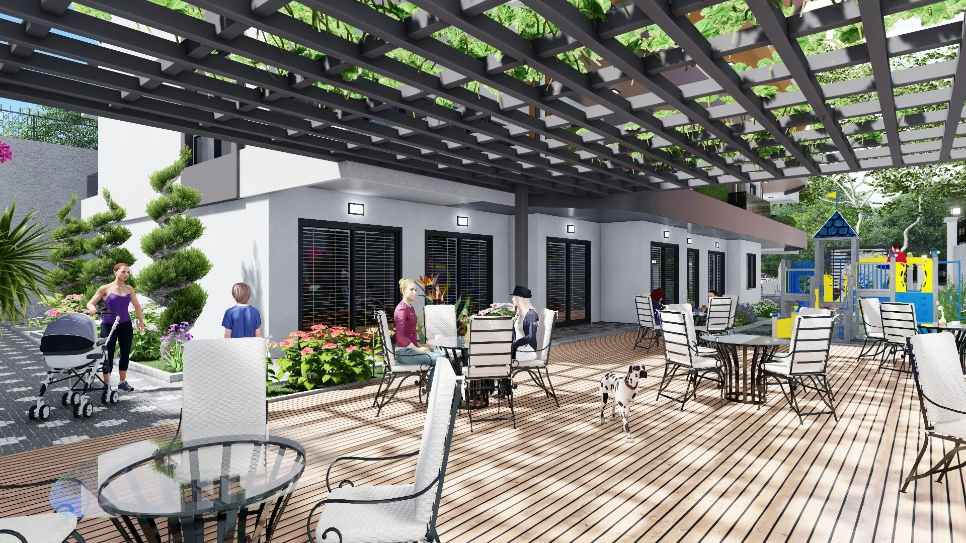 مجموعه مسکونی جدید در آواسالار آلانیا