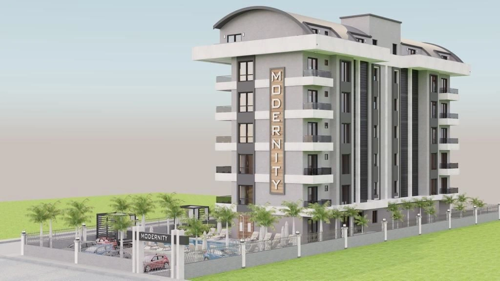 مجموعه مسکونی جدید در آواسالار آلانیا